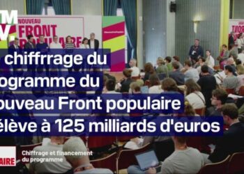 "125 milliards d'euros": le Nouveau Front populaire détaille le chiffrage de son programme pour les élections législatives - BFMTV