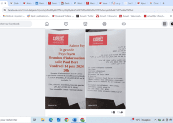 [Exclu] En Gironde, un tract Nouveau Front populaire rédigé... en arabe