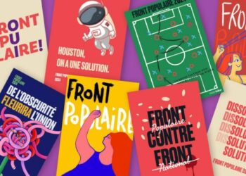 dans les coulisses de "24x36.art", ce site qui propose des affiches par milliers en soutien du Nouveau Front populaire