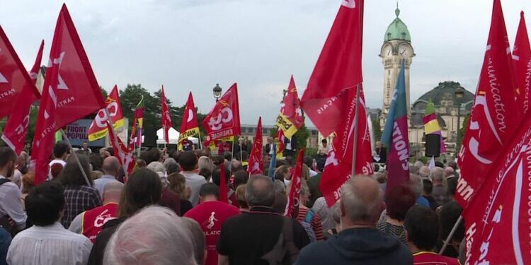 un millier de personnes réunies à Limoges