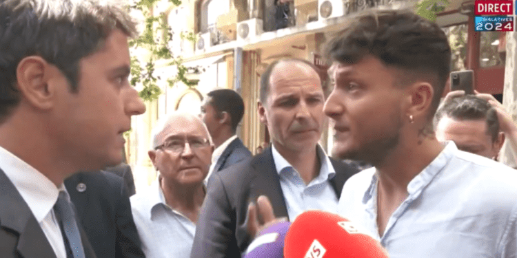 Raphaël Arnault et Gabriel Attal au cœur d’un vif échange à Avignon
