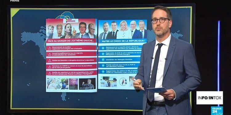 Ce tract du RN contre le Nouveau Front Populaire est-il trompeur et illégal ?