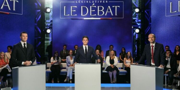 ce qu'il faut retenir de la journée du mardi 25 juin, marquée par le débat entre Jordan Bardella, Gabriel Attal et Manuel Bompard