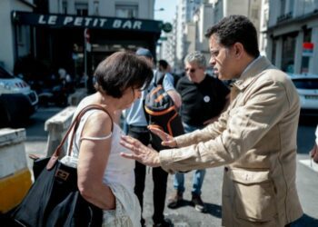 à Villeurbanne, le candidat du Nouveau Front populaire fait face aux états d’âme de l’électorat de gauche