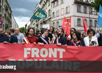À Strasbourg, le Nouveau front populaire propulsé par une forte mobilisation