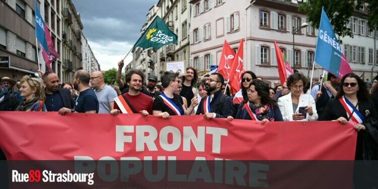 À Strasbourg, le Nouveau front populaire propulsé par une forte mobilisation