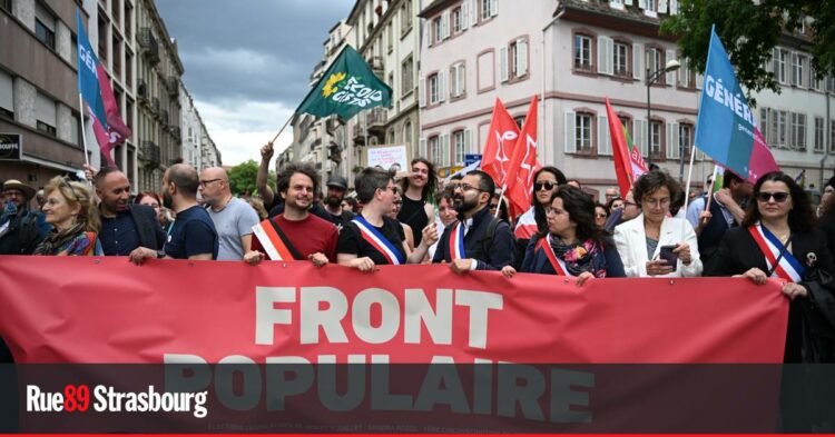 À Strasbourg, le Nouveau front populaire propulsé par une forte mobilisation