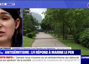Aurélie Trouvé (candidate LFI Nouveau Front populaire) réagit à la mise en place d'une heure sur la lutte contre le racisme et l’antisémitisme dans les écoles