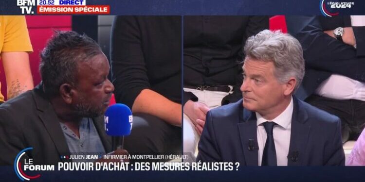 "Dans ce programme que nous avons élaboré, Jean-Luc Mélenchon n'était pas là", assure Fabien Roussel (PCF)
