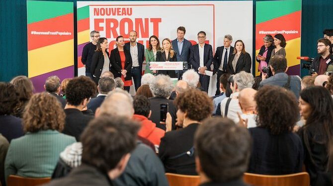 POLITIQUE - ConfÃ©rence de presse du Nouveau Front Populaire
