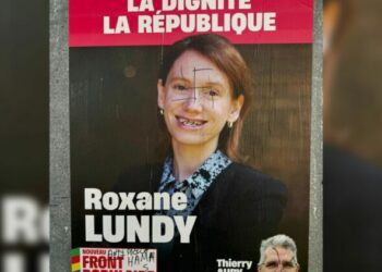 Des tags nazis sur les affiches d’une candidate du Nouveau Front populaire : « La parole raciste se libère »
