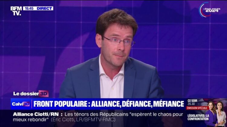 "Il n'y a plus qu'un seul barrage [au RN], c'est le Front populaire"