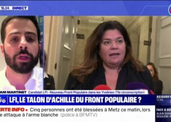 "Je regrette ces divisions", estime William Martinet, candidat LFI-Nouveau Front Populaire dans les Yvelines