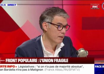 "Je souhaite un vote" pour élire un Premier ministre en cas de victoire du Nouveau Front populaire, estime Olivier Faure