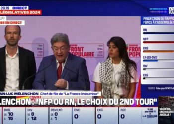 Jean-Luc Mélenchon appelle à "une majorité absolue du Nouveau Front populaire car il est la seule alternative"