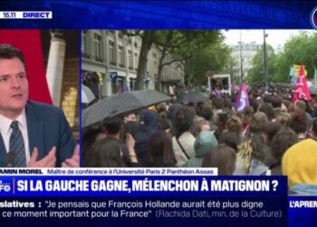 Jean-Luc Mélenchon "veut éviter un concurrent pour 2027", selon Benjamin Morel, maître de conférence à l'Université Paris 2 Panthéon Assas