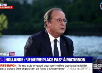 "J'essaie d'être utile en convainquant le maximum de Français ne pas aller vers le RN"