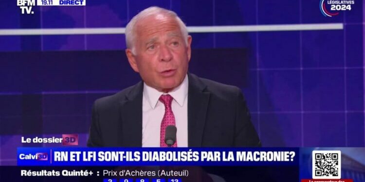 "L'attitude du pseudo Front populaire emmène des gens à voter RN", estime le sénateur François Patriat