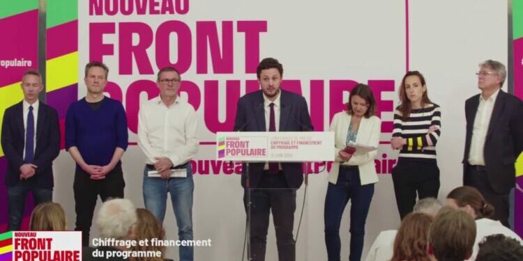 Le Nouveau Front populaire chiffre le coût de son programme de financement à 125 milliards d'euros sur deux ans - BFMTV