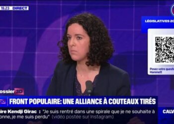Législatives: "Dans notre équipe de France à nous, on a plein de Kylian Mbappé possibles", métaphorise Manon Aubry (LFI) à propos du Nouveau Front populaire - BFMTV