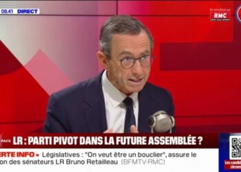 Législatives: "Le Front populaire est le front de la honte pour moi", affirme Bruno Retailleau - BFMTV