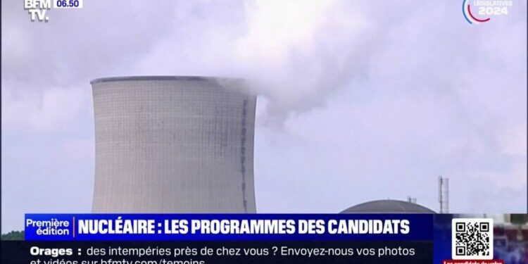 Nucléaire: que proposent le RN, le camp présidentiel et le Nouveau Front populaire? - BFMTV
