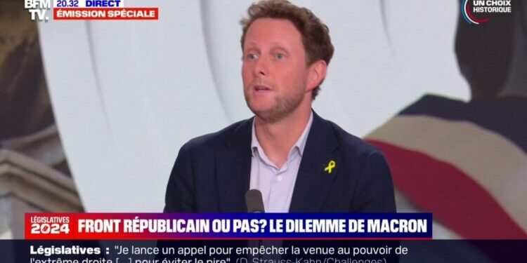 Pour Clément Beaune, l'alliance du Nouveau Front populaire "est honteuse" mais "le risque moral, politique, concret pour le pays, c'est le risque du RN" Voir plus Voir moins