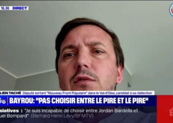 "Pour des millions de Français, Jean-Luc Mélenchon reste un phare", affirme Aurélien Taché, candidat NFP dans le Val-d'Oise