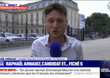 Raphaël Arnault, candidat "Nouveau Front populaire" dans le Vaucluse et fiché S, n'envisage "certainement pas" de retirer sa candidature