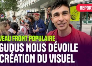 Vidéo. Le graphiste Dugudus nous dévoile la création du visuel du Nouveau Front populaire