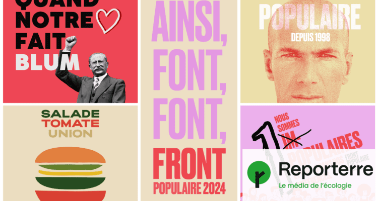 Zizou, Abbé Pierre… Ces drôles d’affiches pour soutenir le Front populaire