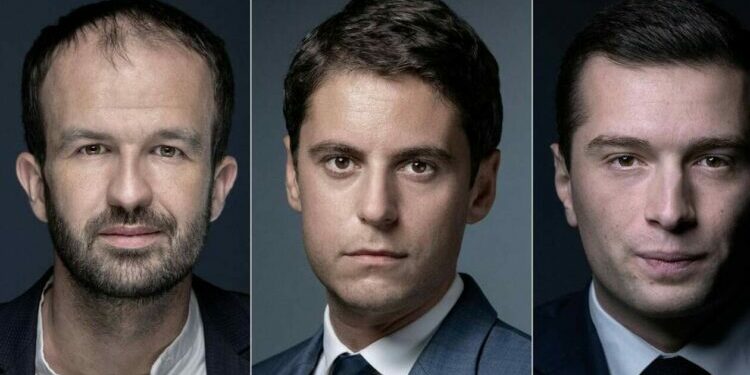ce qu’il faut retenir du débat entre Gabriel Attal, Jordan Bardella et Manuel Bompard