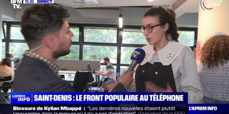 des bénévoles appellent des électeurs pour les inciter à aller voter aux législatives