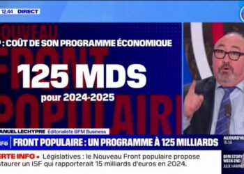 le Nouveau Front populaire annonce le chiffrage de son programme