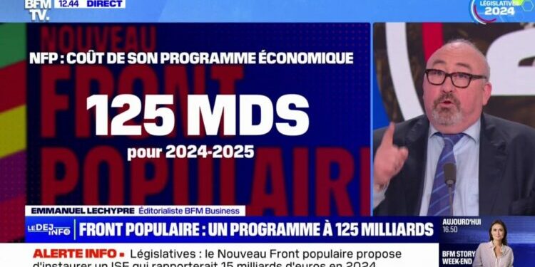 le Nouveau Front populaire annonce le chiffrage de son programme