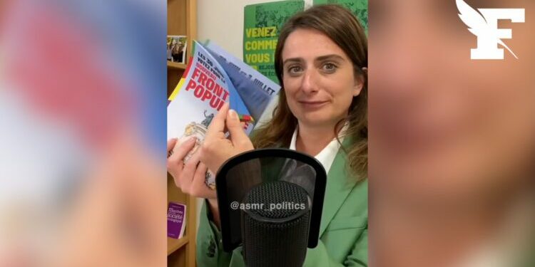 le Nouveau Front populaire utilise l'ASMR pour présenter son programme, et ça fait un carton
