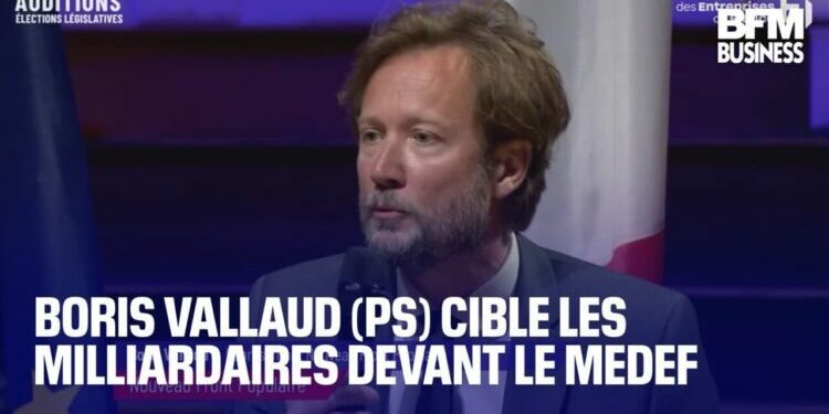 quand Boris Vallaud demande "un effort de patriotisme" aux plus riches