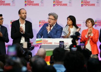 le Nouveau Front populaire obtient 28,1% des voix au premier tour, selon notre estimation Ipsos-Talan, mieux que la Nupes en 2022