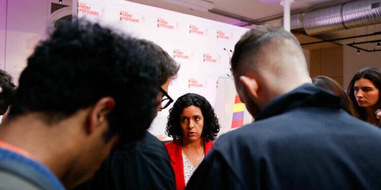 le Nouveau Front populaire en deuxième position