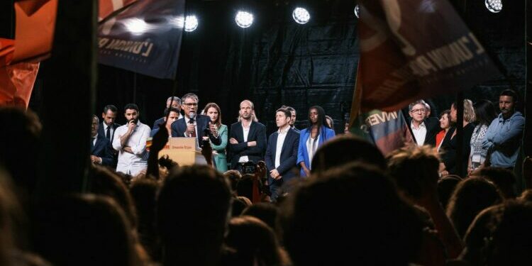 le Nouveau Front populaire veut maintenir la mobilisation pour le second tour et se cherche une réserve de voix
