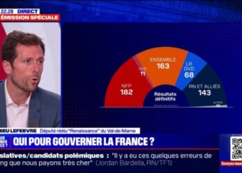"Les Français n'ont pas élu une Assemblée nationale pour mettre en œuvre le programme du Nouveau Front populaire"