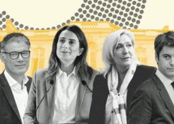 le Nouveau Front populaire crée la surprise et arrive en tête du 2d tour, le RN échoue à la 3e place derrière le camp présidentiel, selon notre estimation Ipsos-Talan