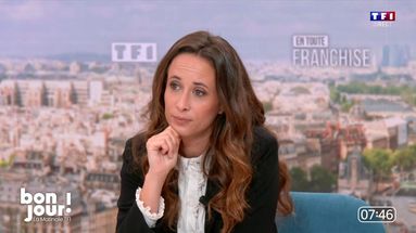 Clémence Guetté invitée de Bonjour, la matinale de TF1