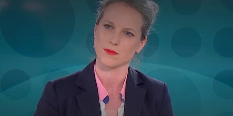 Lucie Castets le 14 septembre 2023 © Capture d'écran / franceinfo