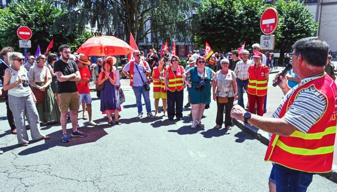 &Agrave; Limoges, une centaine de manifestants pour soutenir le Nouveau front populaire : "On a besoin d