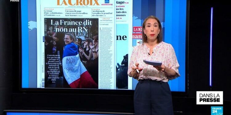 Arrivée en tête du Nouveau Front populaire aux législatives : "Sursaut ou sursis ?"