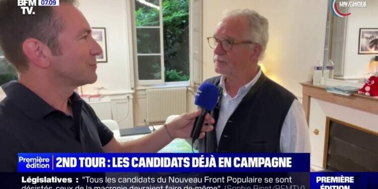 Ce candidat Renaissance de Côte-d'Or espère bénéficier du désistement du candidat du Nouveau Front populaire