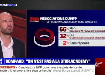 "C'est normal de prendre du temps pour travailler sur un dispositif sérieux", assure Manuel Bompard (LFI)