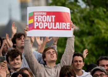 Scène de joie à Nantes après le résultat du second tour des législatives le 7 juillet