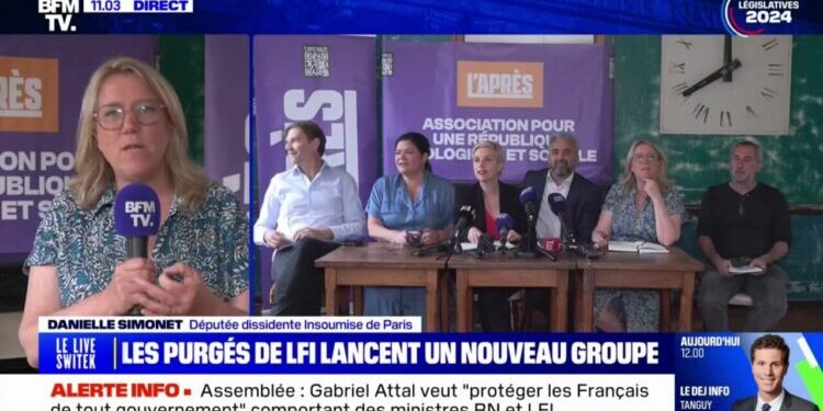 Danielle Simonet s'exprime sur la création du mouvement "L'Après"